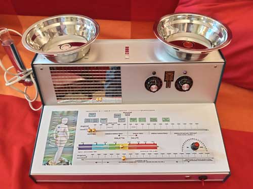 Come funziona la radionica: apparecchio e testimone