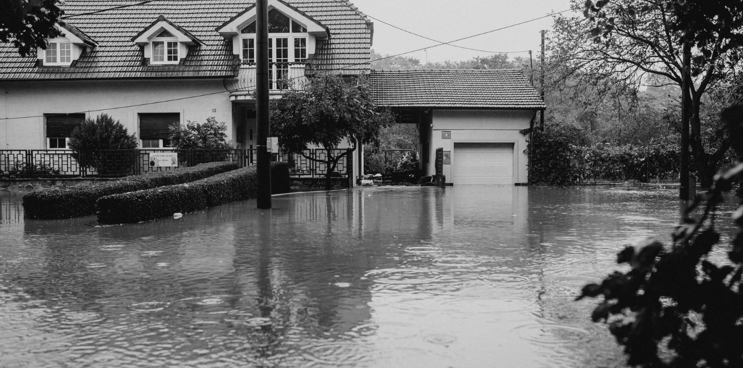 Casa colpita da alluvione - assicurazione casa Concorezzo
